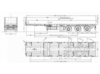 Nový Návěs valník/ Plato Faymonville MAX Trailer 3-Achs-Doppeltele-Plateau zwangsgel.: obrázek 5
