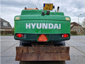 Kolesové rýpadlo Hyundai Robex 160W-9A met 6-cilinder Cummins motor: obrázek 3