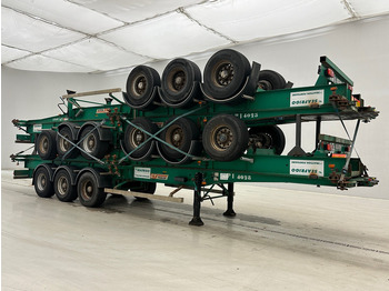 Kontejnerovy návěs/ Výměnná nástavba GT Trailers 4 x Skelet 2 x 20-40 ft: obrázek 3 Kontejnerovy návěs/ Výměnná nástavba GT Trailers 4 x Skelet 2 x 20-40 ft: obrázek 3