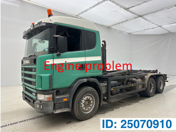 Hákový nosič kontejnerů SCANIA R124