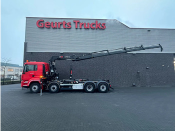 Hákový nosič kontejnerů, Auto s hydraulickou rukou MAN TGS 35.500 8X4H-6 MET MULTILIFT ULT T 21 S51 HAAKARMSYSTEEM + HIAB X-HIPRO 192 E-4 KRAAN/CRANE/KRAN/GRUA: obrázek 4 Hákový nosič kontejnerů, Auto s hydraulickou rukou MAN TGS 35.500 8X4H-6 MET MULTILIFT ULT T 21 S51 HAAKARMSYSTEEM + HIAB X-HIPRO 192 E-4 KRAAN/CRANE/KRAN/GRUA: obrázek 4