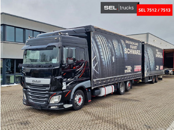 Plachtový nákladní auto DAF XF 460