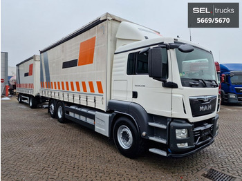 Plachtový nákladní auto MAN TGS 26.440/Lenkachse/Staplerhaltrng./ KOMPLETT!!: obrázek 4