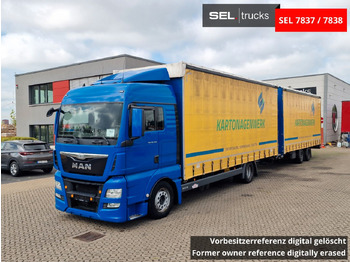 Plachtový nákladní auto MAN TGX 18.440