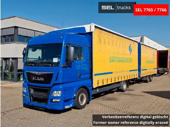 Plachtový nákladní auto MAN TGX 18.440