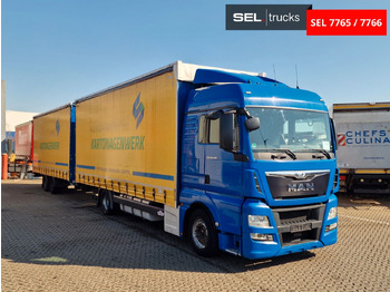 Plachtový nákladní auto MAN TGX 18.440 4X2 LL-U/ Intarder /Hubdach/Durchlade: obrázek 3