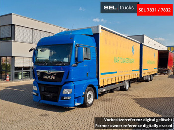 Plachtový nákladní auto MAN TGX 18.440