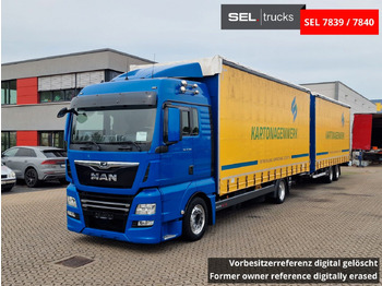 Plachtový nákladní auto MAN TGX 18.500