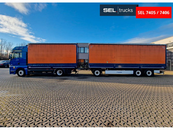 Plachtový nákladní auto MAN TGX 18.580