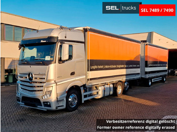 Plachtový nákladní auto MERCEDES-BENZ Actros 2545