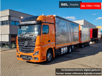 Plachtový nákladní auto MERCEDES-BENZ Actros 2548