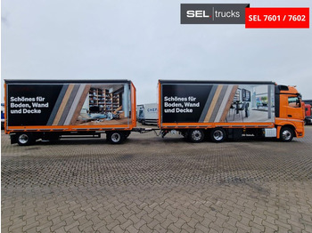 Plachtový nákladní auto Mercedes-Benz Actros 2548 / Retarder / Aluklappen / Euro 6E: obrázek 4