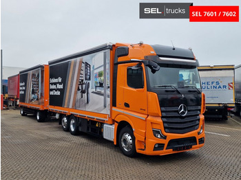 Plachtový nákladní auto Mercedes-Benz Actros 2548 / Retarder / Aluklappen / Euro 6E: obrázek 3