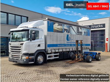 Plachtový nákladní auto SCANIA G 410
