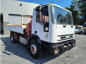 Sklápěč, Auto s hydraulickou rukou Iveco Eurotech 190 E27 - TIPPER + CRANE FASSI - 350 250KM: obrázek 3