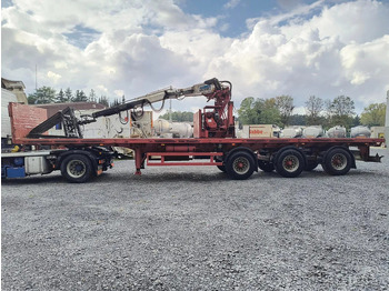 Návěs valník/ Plato LAG 16000-R KENNIS CRANE - 2 STEERING AXLES: obrázek 2