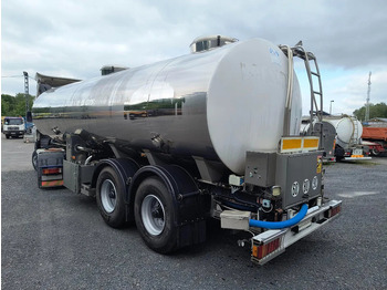 Cisternový návěs pro dopravu mléka MAISONNEUVE 25000L INSULATED INOX TANK - 2 COMP - PUMP: obrázek 3