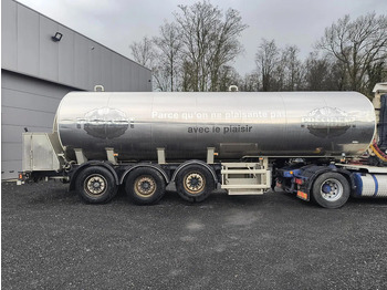 Cisternový návěs pro dopravu mléka MAISONNEUVE 29000L INSULATED INOX TANK - PUMP - SAMPLE: obrázek 5