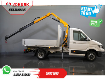 Dodávka valník Volkswagen Crafter 50 165 pk Effer 352S Kraan/ Crane/ Kran/ Autokran/ PTO/ Open laadbak/ Dubbel Lucht: obrázek 2