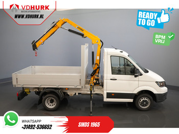 Dodávka valník Volkswagen Crafter 50 165 pk Effer 352S Kraan/ Crane/ Kran/ Autokran/ PTO/ Open laadbak/ Dubbel Lucht: obrázek 4