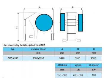 DCD - 4706 (CZ) 405-860 t/h DEMONTovan! DISMANTLED leasing DCD - 4706 (CZ) 405-860 t/h DEMONTovan! DISMANTLED: obrázek 4