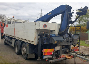 Nákladní automobil valníkový/ Plošinový, Auto s hydraulickou rukou MAN 6x2 EUR4 TGA 26.430 BL crane REMOTE: obrázek 3