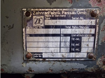 Převodovka ZF Industrial/Hyundai 6WG-210 Transmission: obrázek 2