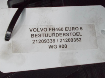 Sedaček pro Nákladní auto Volvo FH460 82201655/ 21209338/21209352 BIJRIJDERSTOEL EN BESTUURDERSTOEL EURO 6: obrázek 5