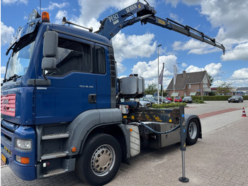 Tahač MAN TGA 18.310, Crane Pesci SE155N/4, Manual Kran, Grua, Grue, Kraan: obrázek 5