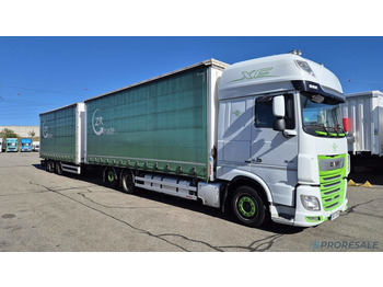Plachtový nákladní auto DAF XF 480