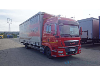 Plachtový nákladní auto MAN TGL 12.250