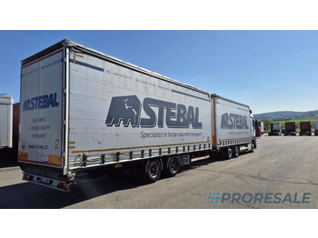 Plachtový nákladní auto MERCEDES-BENZ Actros