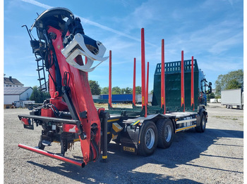 Lesovůz, Auto s hydraulickou rukou Scania R490 6x4 Euro 6 Kurzholz Palfinger AHK (2): obrázek 2