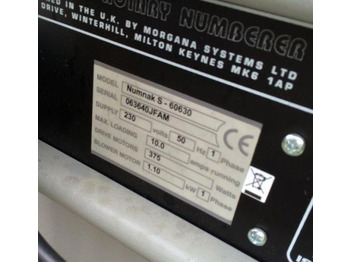 Tiskařský stroj Ernst Nagel/Morgana Numnak S Numbering Machine: obrázek 4