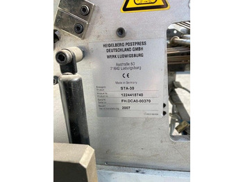 Skládací stroj Small Sized Pharmaceutical pocket folding Machine HEIDELBERG STAHLFOLDER Ti 36-6-F-T with STA-30 and additional Kbi-36 crossfold: obrázek 4