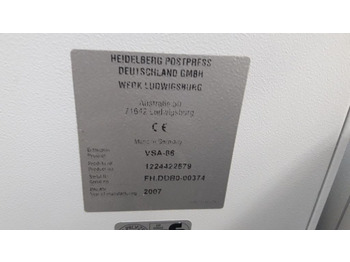Skládací stroj Vertical stack delivery with compression station Heidelberg Stahlfolder VSA 86 H: obrázek 5 Skládací stroj Vertical stack delivery with compression station Heidelberg Stahlfolder VSA 86 H: obrázek 5