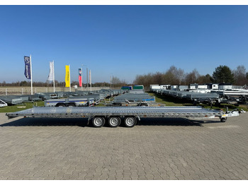 Nový Přívěs na přepravu automobilů WIOLA L35G85 | 844x204 cm | 3500kg | wypełnienie blachą: obrázek 3
