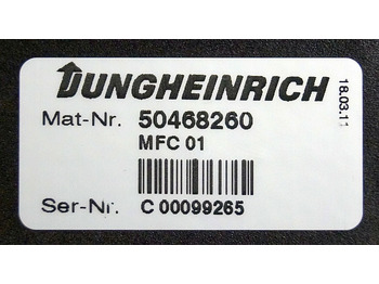 Řídicí blok pro Manipulační technika Jungheinrich 50468260 | MFC01 Brake sn C00099265 from ETV214 year 2011: obrázek 3