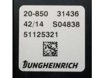 Palubní deska pro Manipulační technika Jungheinrich 51125321 | Display from EKS312 year 2010 sn. 04838: obrázek 3