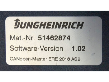 Řídicí blok pro Manipulační technika Jungheinrich 51226801 | Rij/hef/stuur regeling  drive/lift/steering controller A: obrázek 3