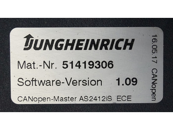 Řídicí blok pro Manipulační technika Jungheinrich 51226801 | Rij/hef/stuur regeling  drive/lift/steering controller A: obrázek 3