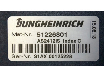 Řídicí blok pro Manipulační technika Jungheinrich 51226801 | Rij/hef/stuur regeling  drive/lift/steering controller A: obrázek 2