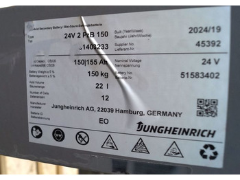 Akumulátor pro Manipulační technika Jungheinrich unknown | Battery 24 2PZB150 year 2024 weight 150 kg sn. C81403233 : obrázek 3