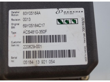 Řídicí blok pro Manipulační technika Toyota/BT 220629-001 | Danaher motion AC Superdrive motor controller 83Y05184A A: obrázek 2