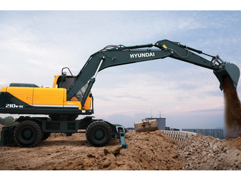 Kolesové rýpadlo HYUNDAI R210