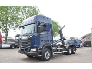Hákový nosič kontejnerů SCANIA R 450