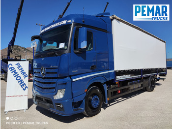 Plachtový nákladní auto MERCEDES-BENZ Actros 1836
