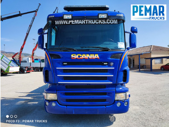 Sklápěč, Auto s hydraulickou rukou SCANIA R 420 6X2 GRUA PALFINGER PK 23002 BASCULANTE: obrázek 3