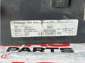 Palubní deska pro Nákladní auto MAN TGA - 81.27202-6149: obrázek 3