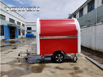 Nový Prodejní přívěs pro dopravu potravin YOWON Fully customized food vending cart mobile street fast food trailer: obrázek 2